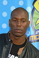 Photo of Tyrese -rapper and stars in  movie Fast & Furious 2<br>at the 2003 Movie Awards at Shrine Auditorium in Los Angeles 5/31/03. 