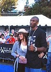 Photo of Kobe Bryant (Basketball Star) and wife Vanessa<br>at the 2003 Teen Choice Awards at Universal Amphitheatre 8/2/2003.