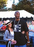 Photo of Kobe Bryant (Basketball Star) and wife Vanessa<br>at the 2003 Teen Choice Awards at Universal Amphitheatre 8/2/2003.