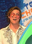 Photo of Jim Carrey at the 2003 Teen Choice Awards at Universal Amphitheatre 8/2/2003.