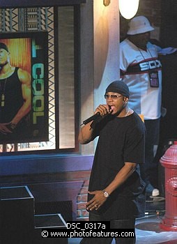 Photo of LL Cool J at reheasals for the First BET Comedy Awards at the Pasadena Civic Auditorium, 27th September 2004. Photo by Chris Walter/Photofeatures. , reference; DSC_0317a