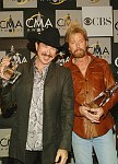 Photo of Brooks & Dunn<br>at the 38th CMA (Country Music Association) in Nashville, Nov 9th, 2004. Photos by Chris Walter.