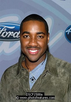 Photo of George Huff - American Idol Finalist at party to celebrate the American Idol Top 12 Finalists at Pearl in Hollywood. , reference; DSCF1588a