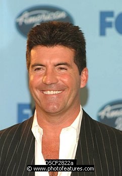 Photo of Simon Cowell (judge) at American Idol 3 Finale at the Kodak Theater in Hollywood. May 26th 2004. , reference; DSCF2822a