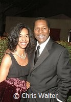 Wren Brown (r) and wife