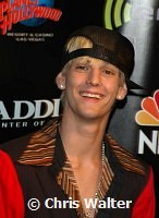 Aaron Carter<br>at the 2004 Radio Music Awards at the Aladdin Hotel in Las Vegas, October 25th,2004.