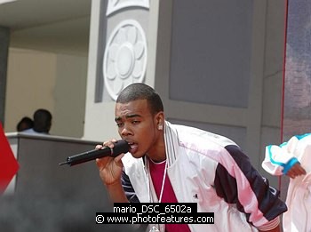 Photo of Mario at 106 & Park , reference; mario_DSC_6502a