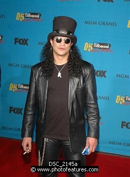 Photo of Slash of Velvet Revolver at Arrivals for the 2005 Billboard Music Awards at MGM Grand in Las Vegas, December 6th 2005.<br>Photo by Chris Walter/Photofeatures , reference; DSC_2145a