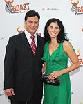 Photo of Jimmy Kmmel and Sarah Silverman at the Comedy Central Roast of Pamela Anderson at Sony Studios in Culver City, California, August 7th 2005. Photo by Chris Walter/Photofeatures.