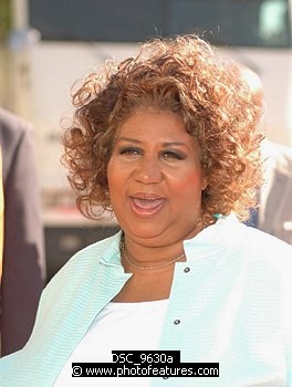 Photo of Aretha Franklin at arrivals for the 2005 Soul Train Lady Of Soul Awards at the Pasadena Civic Auditorium, September 7, 2005<br>Photo by Chris Walter/Photofeatures , reference; DSC_9630a