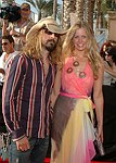 Photo of Rob Zombie and wife Sheri Moon<br>at the 2005 MTV Movie Awards at the Shrine Auditorium in Los Angeles, June 4th 2005