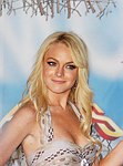 Photo of Lindsay Lohan<br>in Press Room at the 2005 MTV Movie Awards at the Shrine Auditorium in Los Angeles, June 4th 2005.