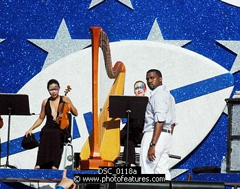 Photo of Kanye West performs at the NFL Opening Kickoff 2003 at the Los Angeles Coliseum, September 8th 2005.<br>Photo by Chris Walter/Photofeatures , reference; DSC_0118a
