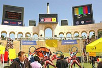 Photo of Atmosphere at the NFL Opening Kickoff 2003 at the Los Angeles Coliseum, September 8th 2005.<br>Photo by Chris Walter/Photofeatures