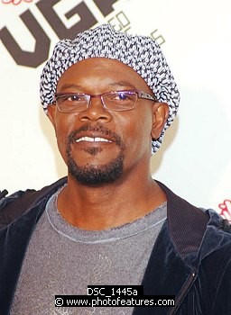 Photo of Samuel L. Jackson at the Spike TV Video Game Awards at the Gibson Amphitheatre in Universal City, November 18th 2005.<br>Photo by Chris Walter/Photofeatures , reference; DSC_1445a