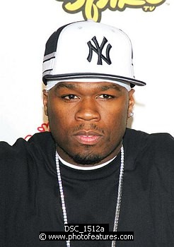 Photo of 50 Cent (Curtis Jackson)  at the Spike TV Video Game Awards at the Gibson Amphitheatre in Universal City, November 18th 2005.<br>Photo by Chris Walter/Photofeatures , reference; DSC_1512a