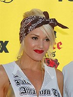 Photo of Gwen Stefani<br>at the 2005 Teen Choice Awards at the Gibson Amphitheatre in Universal City, August 14th 2005. Photo by Chris Walter/Photofeatures.