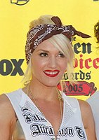 Photo of Gwen Stefani<br>at the 2005 Teen Choice Awards at the Gibson Amphitheatre in Universal City, August 14th 2005. Photo by Chris Walter/Photofeatures.