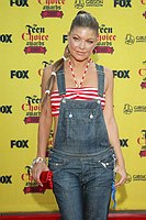 Photo of Fergie of Black Eyed Peas<br>at the 2005 Teen Choice Awards at the Gibson Amphitheatre in Universal City, August 14th 2005. Photo by Chris Walter/Photofeatures.