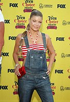 Photo of Fergie of Black Eyed Peas<br>at the 2005 Teen Choice Awards at the Gibson Amphitheatre in Universal City, August 14th 2005. Photo by Chris Walter/Photofeatures.