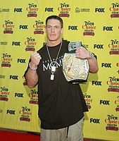 Photo of John Cena<br>at the 2005 Teen Choice Awards at the Gibson Amphitheatre in Universal City, August 14th 2005. Photo by Chris Walter/Photofeatures.