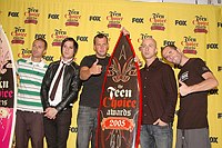 Photo of Simple Plan in the Press Room at 2005 Teen Choice Awards at Gibson Amphitheatre in Universal City, California, August 14th 2005. Photo by Chris Walter/Photofeatures
