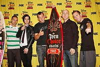 Photo of Simple Plan in the Press Room at 2005 Teen Choice Awards at Gibson Amphitheatre in Universal City, California, August 14th 2005. Photo by Chris Walter/Photofeatures