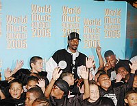 Photo of Snoop Dogg at  Arrivals for 2005 World Music Awards  at Kodak Theatre in Hollywood. 8-31-2005.<br>Photo by Chris Walter/Photofeatures