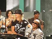 Photo of Kid Rock and Stevie Wonder 