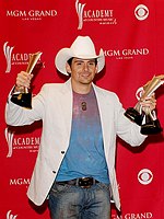 Photo of Brad Paisley at the 2006 Academy Of Country Music Awards at MGM Grand in Las Vegas, May 23rd 2006.<br>Photo by Chris Walter/Photofeatures