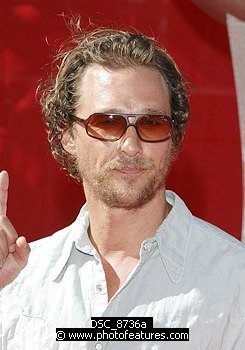 Photo of Matthew McConaughey , reference; DSC_8736a