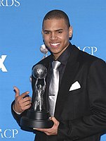 Photo of Chris Brown at the 37th Annual NAACP Image Awards at the Shrine Auditorium in Los Angeles, February 25th 2006<br>Photo by Chris Walter/Photofeatures