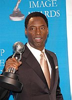 Photo of Isaiah Washington at the 37th Annual NAACP Image Awards at the Shrine Auditorium in Los Angeles, February 25th 2006<br>Photo by Chris Walter/Photofeatures