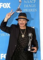 Photo of Carlos Santana at the 37th Annual NAACP Image Awards at the Shrine Auditorium in Los Angeles, February 25th 2006<br>Photo by Chris Walter/Photofeatures