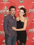 Photo of Kate Beckinsale and Len Wiseman at the Spike TV 2006 Scream Awards in Hollywood, October 7th 2006.<br>