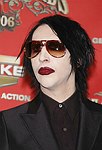 Photo of Marilyn Manson at the Spike TV 2006 Scream Awards in Hollywood, October 7th 2006.<br>