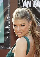 Photo of Fergie of Black Eyed Peas<br>at the 2006 20th Soul Train Awards in Pasadena, California on March 4th 2006.<br>Photo by Chris Walter/Photofeatures