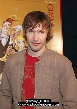 Photo of James Blunt<br>at the 49th Annual (2007) Grammy Awards Nominations at Music Box in Holywood, December 7th 2006.<br>Photo by Chris Walter/Photofeatures , reference; grammy_1046a