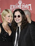 Photo of Paris Hilton and Ozzy Osbourne at Spike TV's 'Scream 2007' held at The Greek Theatre on October 19, 2007 in Los Angeles, California.<br>Photo by Chris Walter/Photofeatures