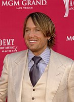Photo of Keith Urban at the 2008 ACM Awards at MGM Grand in Las Vegas, May 18 2008.