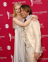 Photo of Nicole Kidman and Keith Urban at the 2008 ACM Awards at MGM Grand in Las Vegas, May 18 2008.