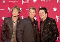 Photo of Rascal Flatts at the 2008 ACM Awards at MGM Grand in Las Vegas, May 18 2008.