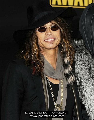 Photo of Aerosmith - Steven Tyler  at the 2008 American Music Awards at the Nokia Theatre, Los Angeles on 23rd November 2008. , reference; _AMA0824a