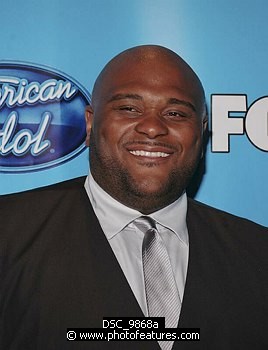 Photo of Ruben Studdard at the 2008 American Idol Final Show at the Nokia Theatre in Los Angeles, May 20th 2008.<br>Photo by Chris Walter/Photofeatures , reference; DSC_9868a