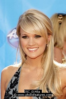 Photo of Carrie Underwood at the American Idol Season 7 Grand Finale on May 21, 2008 at Nokia Theatre in Los Angeles.<br>Photo by Chris Walter/Photofeatures , reference; DSC_0148a