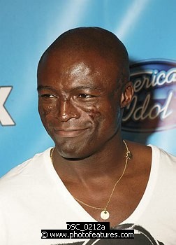 Photo of Seal at the American Idol Season 7 Grand Finale on May 21, 2008 at Nokia Theatre in Los Angeles.<br>Photo by Chris Walter/Photofeatures , reference; DSC_0212a