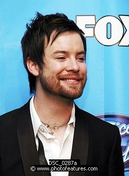 Photo of David Cook at the American Idol Season 7 Grand Finale on May 21, 2008 at Nokia Theatre in Los Angeles.<br>Photo by Chris Walter/Photofeatures , reference; DSC_0287a