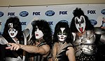 Photo of Kiss - Tommy Thayer, Paul Stanley, Eric Singer and Gene Simmons  at the 2009 American Idol Finale at the Nokia Theatre in Los Angeles, May 20th 2009.<br>Photo by Chris Walter/Photofeatures