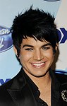 Photo of Adam Lambert at the 2009 American Idol Finale at the Nokia Theatre in Los Angeles, May 20th 2009.<br>Photo by Chris Walter/Photofeatures