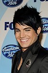 Photo of Adam Lambert at the 2009 American Idol Finale at the Nokia Theatre in Los Angeles, May 20th 2009.<br>Photo by Chris Walter/Photofeatures